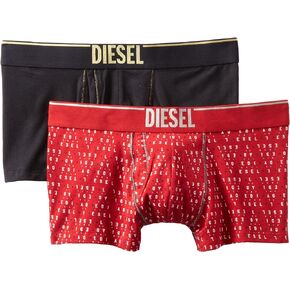 Diesel Men's Semaji Two Pack Boxer Trunk