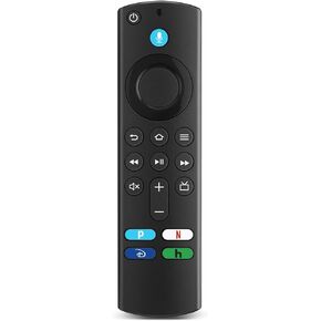 L5B83G (3rd Gen) Replacement Voice Remote Fit for Amazon Smart TV Cube (1st Gen, 2nd Gen), Fit for Amazon Smart TV Stick (4K, 4K Max, Lite), Fit for Amazon Smart TV Stick(2nd Gen,3rd Gen) (L5B83G-1)