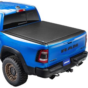 Tonno Pro Lo Roll, Soft Roll-up Truck Bed Tonneau Cover | LR-2005 | Fits 2002 - 2008 Dodge Ram 1500/2500/3500 6' 6" Bed (78")
