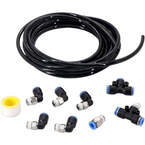 Dokili Vacuum Fitting Kit Turbo Wastegate & Solenoid for Turbo Vehicles