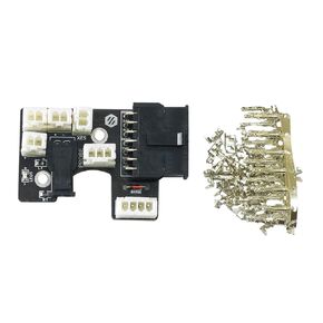 3D Printer Afterburner Toolhead PCB Adapter Board Compatible with Voron 2.4 V1.9 Trident Hotend with BAT85 Diode Cavity Temperature Sensitive with Terminal