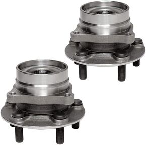 KEYOOG 2Pcs 513265 (4 Bolt Hole Rectangular Flange,5 Lug) Front Wheel Hub and Bearing Assembly Fit For 2004 2005 2006 2007 2008 2009 To-yota Prius