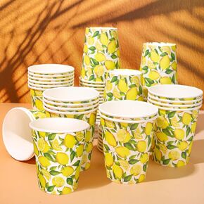 Whaline 50Pcs Halloween Ghost Paper Cups Cute Pink White Ghost Disposable Cups Halloween Party Cups for Cold Hot Coffee Drink Table Decor Supplies, 9 Oz
