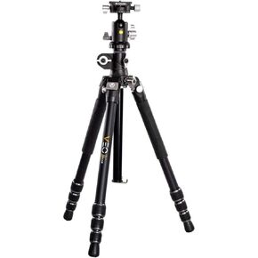Vanguard VEO 3T+ 234AB 110S 4-Section Aluminum Travel Tripod with Ball Head, Black in Saudi Arabia