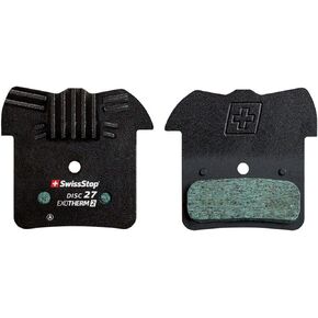 SwissStop, Exotherm2 27, Disc Brake Pads, Shape: Shimano D-Type/H-Type, XTR-M9120, XT-M8120, SLX M7120, SAINT 820, DEORE M6102, Organic, Pair