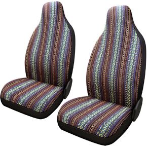 Car Seat Covers Low Back Baja Blanket Universal Size Fit for 5 Seats Mystical Boho 9pcs in Saudi Arabia