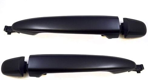 PT Auto Warehouse TO-3181P-RP - Outer Exterior Outside Door Handle, Primed Black - Rear Left/Right Pair in Saudi Arabia