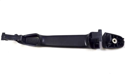 PT Auto Warehouse TO-3181P-RP - Outer Exterior Outside Door Handle, Primed Black - Rear Left/Right Pair in Saudi Arabia