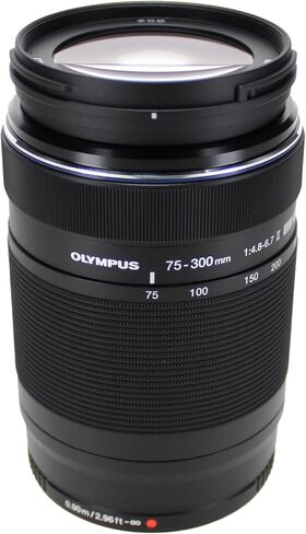 Olympus MSC ED-M 75 to 300mm II f4.8-6.7 Zoom Lens (Renewed) in Saudi Arabia