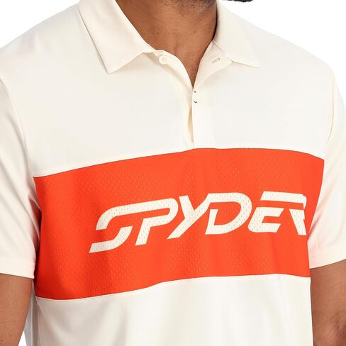 Spyder Mens Olson Golf Polo Short Sleeve Shirt in Saudi Arabia
