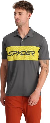 Spyder Mens Olson Golf Polo Short Sleeve Shirt in Saudi Arabia