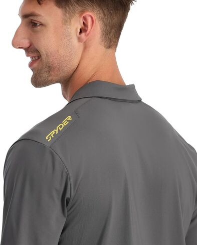 Spyder Mens Olson Golf Polo Short Sleeve Shirt in Saudi Arabia