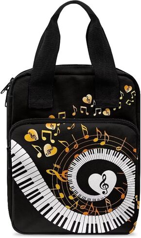 Black Cat Vintage Floral Pattern Bible Cover Bible Case Tote Bible Bag with Bookmark Bible Case for Women Men Bible Carrying Case Bible Tote Bag in Saudi Arabia