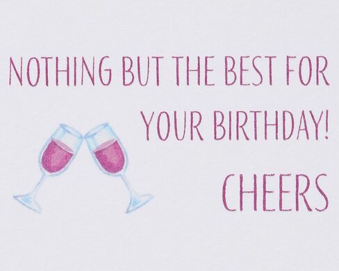 Papyrus Birthday Card (Cheers) in Saudi Arabia