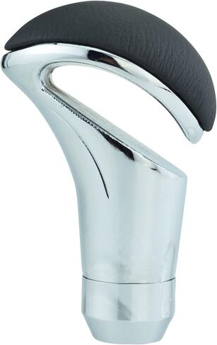 مقبض ناقل الحركة الجلدي، مقبض ناقل الحركة، رأس ناقل الضوء لمعظم مركبات السيارات اليدوية (أسود) in Kuwait