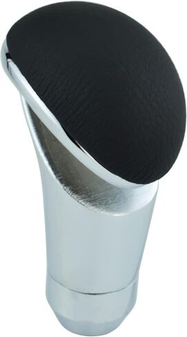 مقبض ناقل الحركة الجلدي، مقبض ناقل الحركة، رأس ناقل الضوء لمعظم مركبات السيارات اليدوية (أسود) in Kuwait