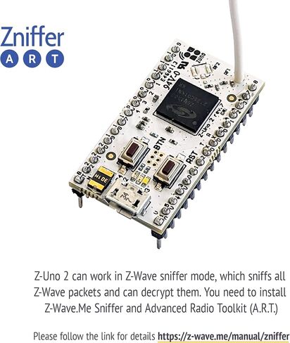 Z-Uno 2 - لوحة Z-Wave لاردوينو. قم بإنشاء جهاز Z-Wave الخاص بك - البرمجة بلغة C المبسطة. in Kuwait