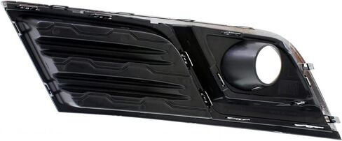 KarParts360 For Chevy Traverse 2014-2017 Fog Light Bezel Passenger Side LT | Black w/Chrome | Replacement For GM1039148 | 20988620 in Saudi Arabia