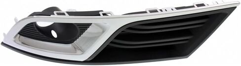 KarParts360 For Chevy Traverse 2014-2017 Fog Light Bezel Passenger Side LT | Black w/Chrome | Replacement For GM1039148 | 20988620 in Saudi Arabia