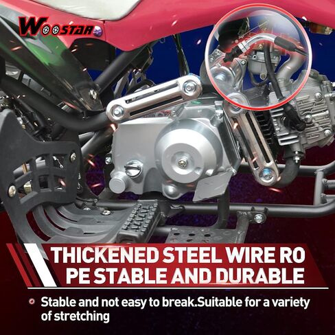 استبدال كابل الخانق WOOSTAR 47.6 بوصة لسكوتر 125cc 150cc GY6 ATV 4 Wheeler Quad Go Kart in Saudi Arabia