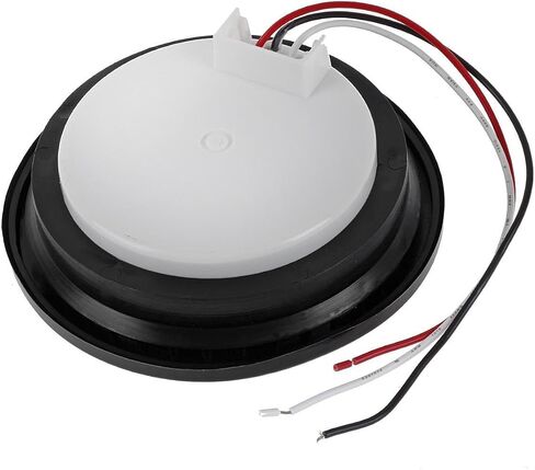 Partsam 2 قطعة 4 بوصة مستديرة فائقة السطوع 40 صمام ثنائي LED إيقاف الذيل بدوره الفرامل أضواء مختومة تجميع مطاطي أحمر للشاحنات والمقطورات وقارب RV مقاوم للماء in Saudi Arabia