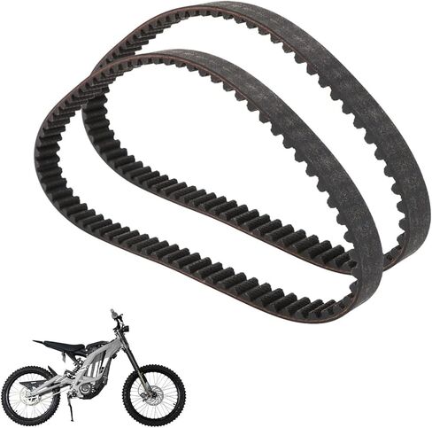 Dirt Bike Drive Belt 2Pcs Rubber Ebike Drive Belt for Sur Ron S/X Segway X160/X260 560-8M in Saudi Arabia