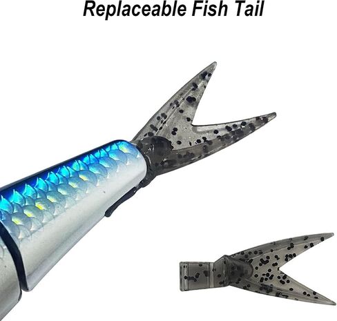 Big Swimbait, Fishing Lures for Bass, Glide Bait, 7.5 inch Big Giant Sinking Lures in Saudi Arabia
