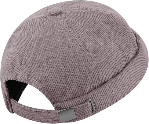 Croogo السببية Brimless دوكر كاب قابل للتعديل Skullcap بحار قبعات توالت الكفة الرجعية قبعة صغيرة صياد ليون القبعات in Saudi Arabia