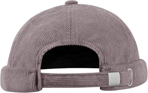 Croogo السببية Brimless دوكر كاب قابل للتعديل Skullcap بحار قبعات توالت الكفة الرجعية قبعة صغيرة صياد ليون القبعات in Saudi Arabia