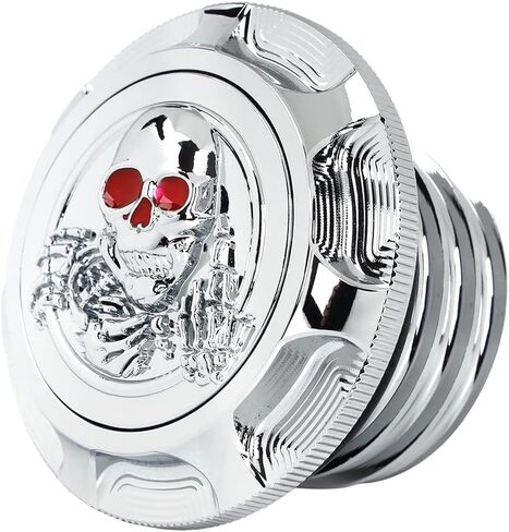 غطاء زيت خزان الوقود من الألومنيوم باستخدام الحاسب الآلي للدراجة النارية غطاء غاز الوقود الأسود متوافق مع Harley Dyna Sportster XL 883 1200 X48 in Kuwait