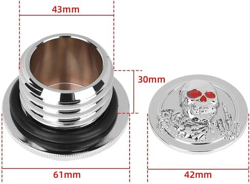 غطاء زيت خزان الوقود من الألومنيوم باستخدام الحاسب الآلي للدراجة النارية غطاء غاز الوقود الأسود متوافق مع Harley Dyna Sportster XL 883 1200 X48 in Kuwait