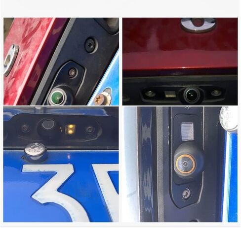 Vehicle Rear-View Backup Camera Car Parking Reverse Waterproof Cameras for Volvo S80 S80L S90 S40 S40L S60 S60L C30 C70 V60 XC90 XC60 XC70 V40R (Style1 - One Screw Hole) in Saudi Arabia