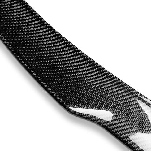 DNA MOTORING 2-SPC-7707-CF STP-Style Carbon Fiber Rear Trunk Lid Spoiler Wing Compatible with 2016-2022 Malibu,Black in Saudi Arabia