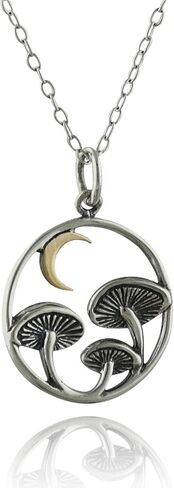 Tiny Cute Mushroom Charm Necklaces for Women in Kuwait