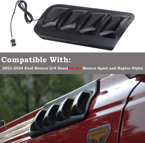 LED Side Marker Lights Turn Signal Lights Compatible with Ford Bronco Accessories 2021-2024, 2PCS (Not for Bronco Sport and Raptor Style) in Saudi Arabia