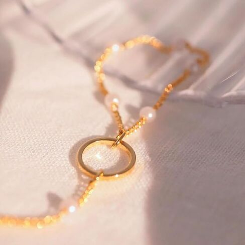 Long tiantian Ring Bracelet Hand Chain Bracelet Finger Ring for Women Girls Rhinestone Hand Chain Ring Bracelets for Women Trendy Stuff in Saudi Arabia