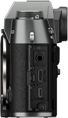 حزمة هيكل كاميرا Fujifilm X-T50 بدون مرآة (أسود) مع ملحقات متقدمة | فوجي xt50 in Kuwait