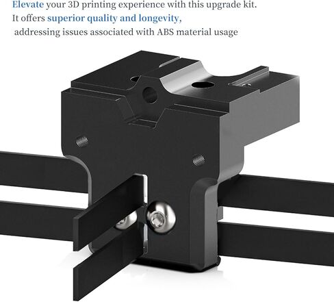ترقية طقم الطاولة المعدنية المنزلقة Voron 0.2 CNC مع قطعتين من صواميل ومسامير على شكل حرف T - الحل الأمثل لإمالة الطارد الصغيرة Stealthburner Hotend ودقة محسنة in Kuwait