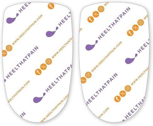 Heel That Pain Insole Sticky Tape (2 Pairs) Double Sided Tape for Heel Cups Shoe Insoles – Keeps Inserts in Place – One Size Fits Almost All in Saudi Arabia