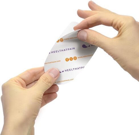 Heel That Pain Insole Sticky Tape (2 Pairs) Double Sided Tape for Heel Cups Shoe Insoles – Keeps Inserts in Place – One Size Fits Almost All in Saudi Arabia