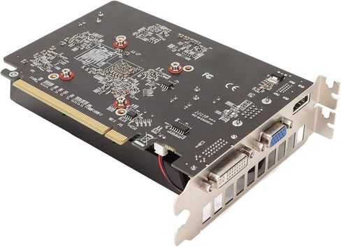 بطاقة رسومات ANGGREK AMD GPU، HD7670 4GB GDDR5 تردد أساسي 128 بت 1000 ميجاهرتز يدعم DirectX 11 PCI Express X16 2.1 بطاقة رسومات الألعاب in Saudi Arabia