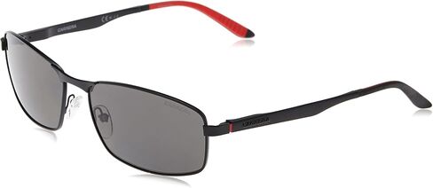 نظارات كاريرا للرجال Carrera 8012/S، مستقطبة باللون الأسود غير اللامع، 60 17 140 US in Saudi Arabia