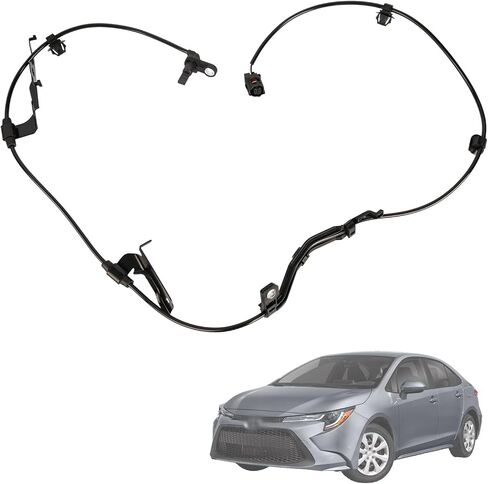 مستشعر سرعة العجلات الأمامية اليسرى ABS متوافق مع Toyota Corolla 2019 2020 2021 2022 استبدال 89543-12110 89543-02160 8954312110 8954302160 in Saudi Arabia