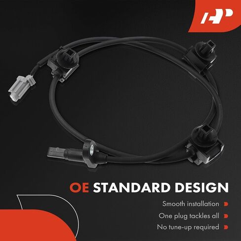 A-Premium ABS Wheel Speed Sensor Compatible with Subaru Models - B9 Tribeca 2006-2007 H6 3.0L, Tribeca 2008-2014 H6 3.6L, Sport Utility - Rear Driver or Passenger Side, Replace# 27540XA02A in Saudi Arabia