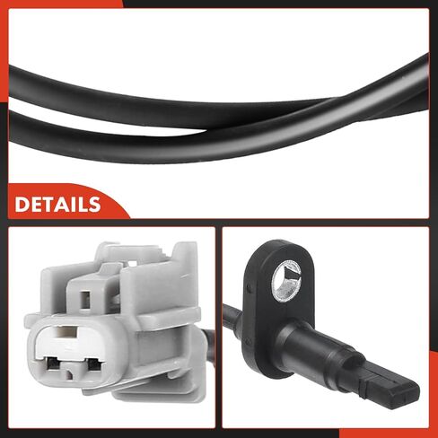A-Premium ABS Wheel Speed Sensor Compatible with Subaru Models - B9 Tribeca 2006-2007 H6 3.0L, Tribeca 2008-2014 H6 3.6L, Sport Utility - Rear Driver or Passenger Side, Replace# 27540XA02A in Saudi Arabia