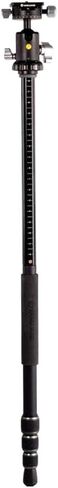 Vanguard VEO 3T+ 234AB 110S 4-Section Aluminum Travel Tripod with Ball Head, Black in Saudi Arabia