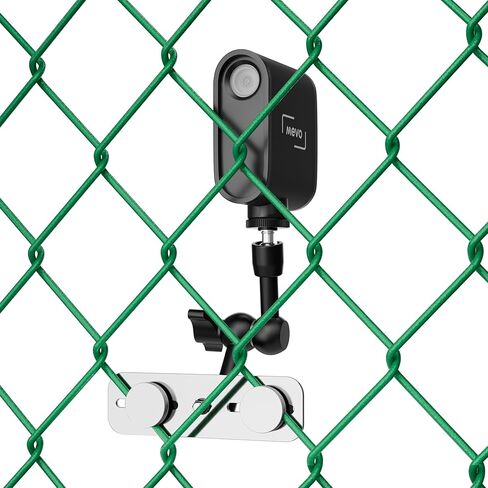 حامل سياج لجهاز Mevo Start والهواتف وGoPro وكاميرات الحركة الأخرى، حامل سياج هاتف قابل للتعديل متعدد النقاط لألعاب البيسبول والكرة اللينة وألعاب التنس (M2) in Kuwait