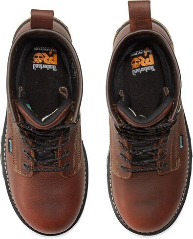 حذاء العمل الصناعي Boondock مقاس 8 بوصة من Timberland PRO للرجال مصنوع من مركب آمن ومقاوم للماء in Saudi Arabia