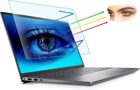 【عبوة من قطعتين】 واقي شاشة مضاد للضوء الأزرق مقاس 13.3 بوصة متوافق مع HP/Dell/Acer/Asus/Samsung/Lenovo/Sony/MSI/Toshiba/LG/Razer Blade، واقي شاشة قابل للإزالة بنسبة 16:9 لجهاز كمبيوتر محمول مقاس 13.3 بوصة in Kuwait