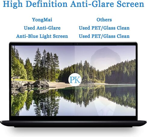 【عبوة من قطعتين】 واقي شاشة مضاد للضوء الأزرق مقاس 13.3 بوصة متوافق مع HP/Dell/Acer/Asus/Samsung/Lenovo/Sony/MSI/Toshiba/LG/Razer Blade، واقي شاشة قابل للإزالة بنسبة 16:9 لجهاز كمبيوتر محمول مقاس 13.3 بوصة in Kuwait